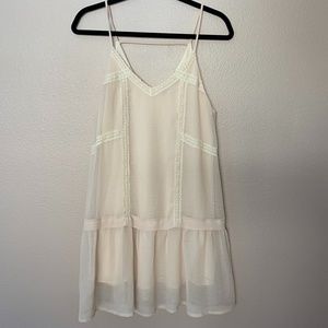 ASTR nude shift dress
